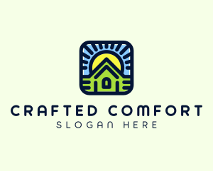 Sunset Green House logo design