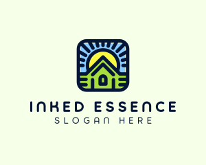 Sunset Green House logo design