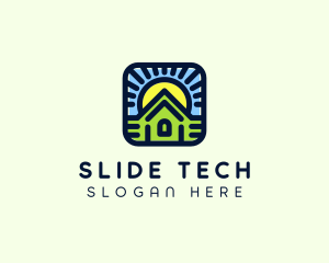 Sunset Green House logo design