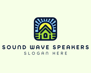 Sunset Green House logo design