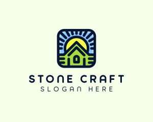 Sunset Green House logo design