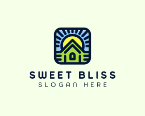 Sunset Green House logo design