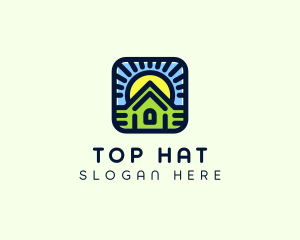 Sunset Green House logo design