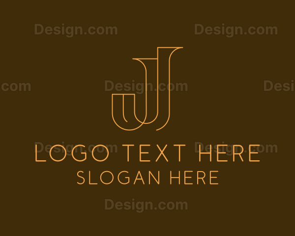 Upscale Business Letter J Logo