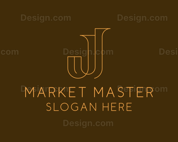 Upscale Business Letter J Logo