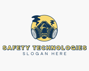 Gas Mask Safety Equipment logo