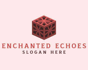 Enchanted 3D Box logo design