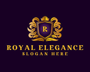 Royal Crown Insignia logo design