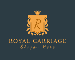 Royal Crown Shield logo design