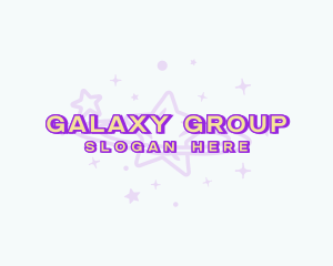 Cosmic Stardust Galaxy logo