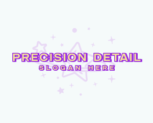 Cosmic Stardust Galaxy logo design