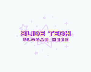 Cosmic Stardust Galaxy logo design