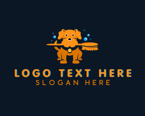 Puppy Grooming Pet Care logo