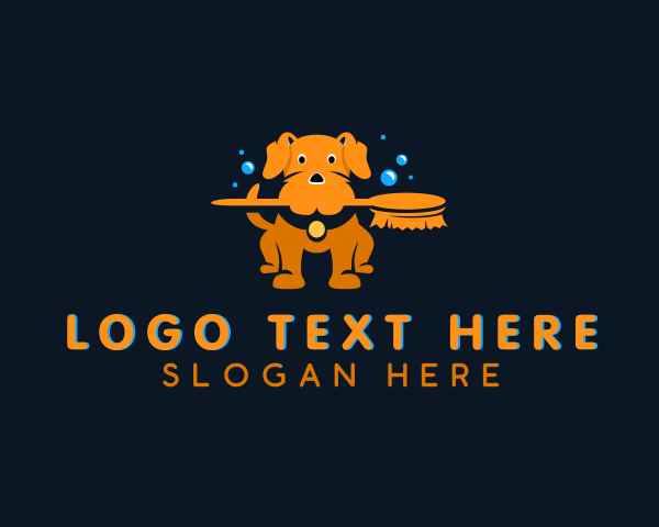 Pet Grooming logo example 2