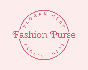 Girly Fashion Brand logo design