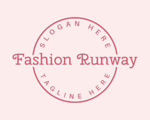 Girly Fashion Brand logo design