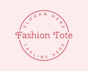 Girly Fashion Brand logo design