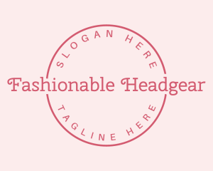 Girly Fashion Brand logo design