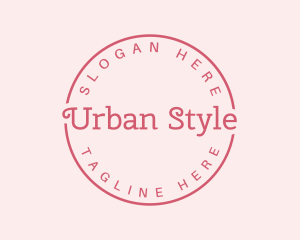 Girly Fashion Brand logo design