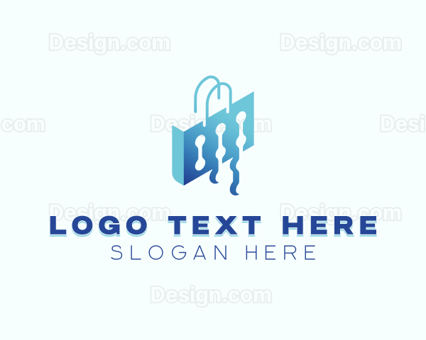 Tech Shopping Bag Logo