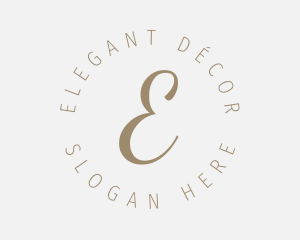 Elegant Luxury Boutique logo design