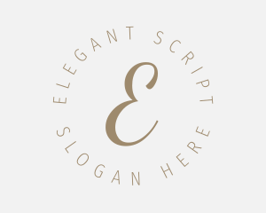 Elegant Luxury Boutique logo design