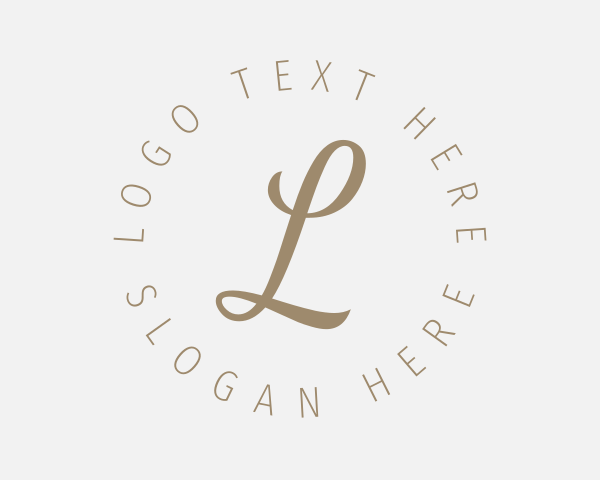 Luxurious logo example 1