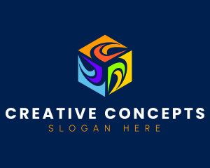 Creative Cube Digital logo design