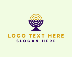 Circle Target Goblet logo