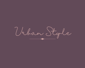 Feminine Elegant Cursive logo design