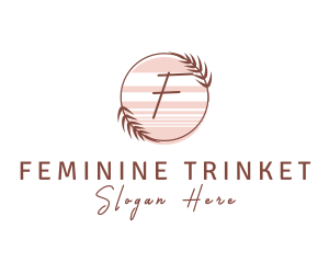 Leaf Feminine Boutique logo design