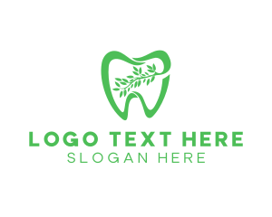 Green Dental Dentist logo design
