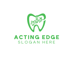 Green Dental Dentist logo design