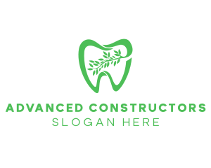 Green Dental Dentist logo design