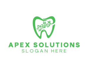 Green Dental Dentist logo design