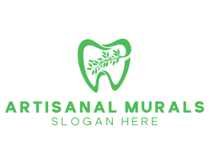 Green Dental Dentist logo design