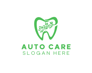 Green Dental Dentist logo design