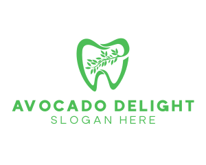 Green Dental Dentist logo design