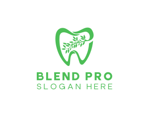 Green Dental Dentist logo design