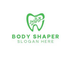 Green Dental Dentist logo design