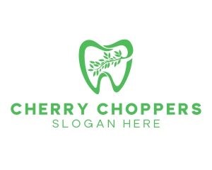 Green Dental Dentist logo design