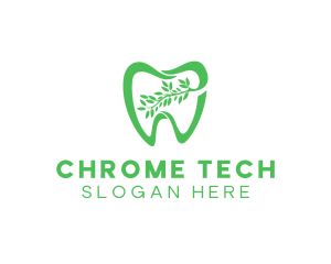 Green Dental Dentist logo design