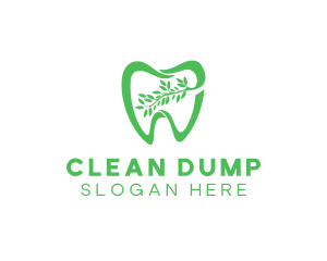 Green Dental Dentist logo design