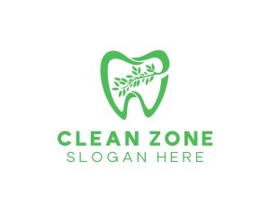 Green Dental Dentist logo design