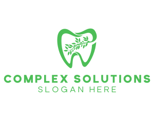 Green Dental Dentist logo design