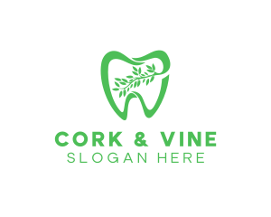 Green Dental Dentist logo design