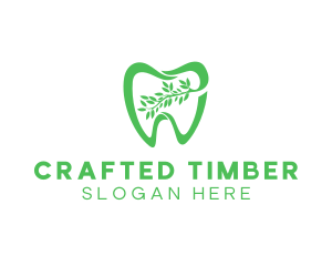 Green Dental Dentist logo design