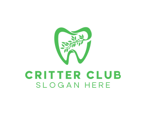 Green Dental Dentist logo design