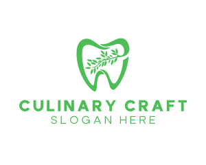 Green Dental Dentist logo design