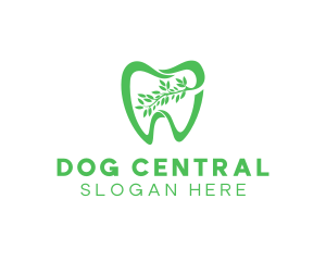 Green Dental Dentist logo design